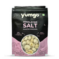 Yumgo Himalayan Salt Roasted Makhana 25g Lightly Salted, Healthy Roasted Fox Nuts - Color: White