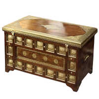 Shesham Wood Antiq Tipe Trunk - Color: Multiple