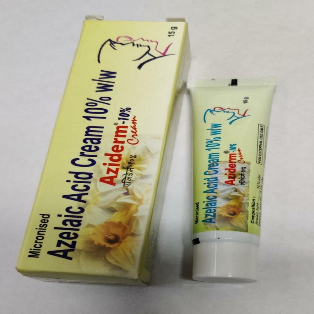 Aziderm 10% Azelaic Acid Cream 15gm