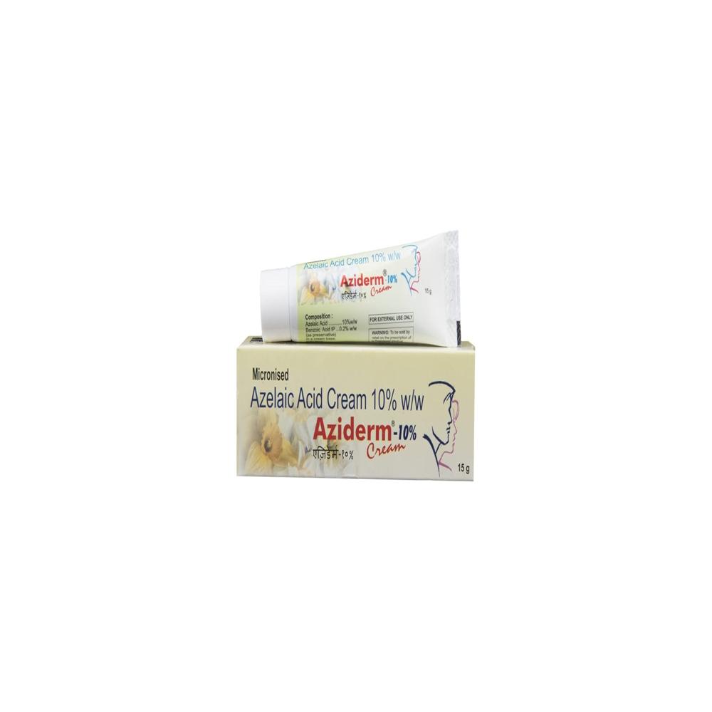 Aziderm 10% Azelaic Acid Cream 15gm