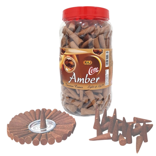 Amber - Cone 500G - Burning Time: 30 Minutes