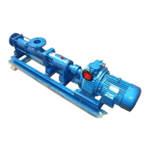 200 Lpm Gearbox Single Screw Pump - Color: Blue