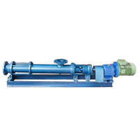 Motorized Grease Transfer Pump - Color: Blue