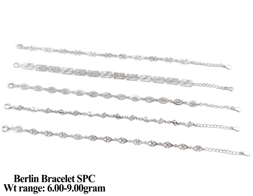 92.5 Silver New Design Berlin Braclet SPC