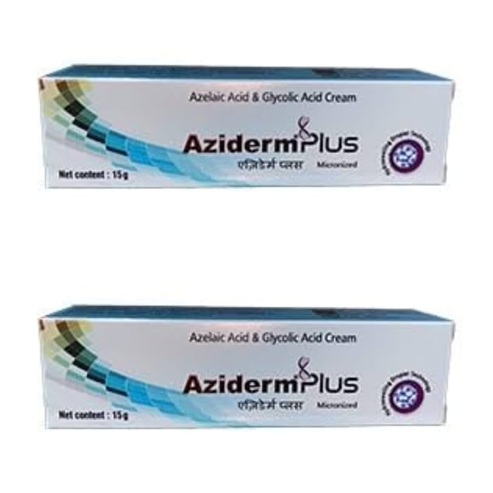 Aziderm Plus Azelaic acid+glycolic acid Cream 15g