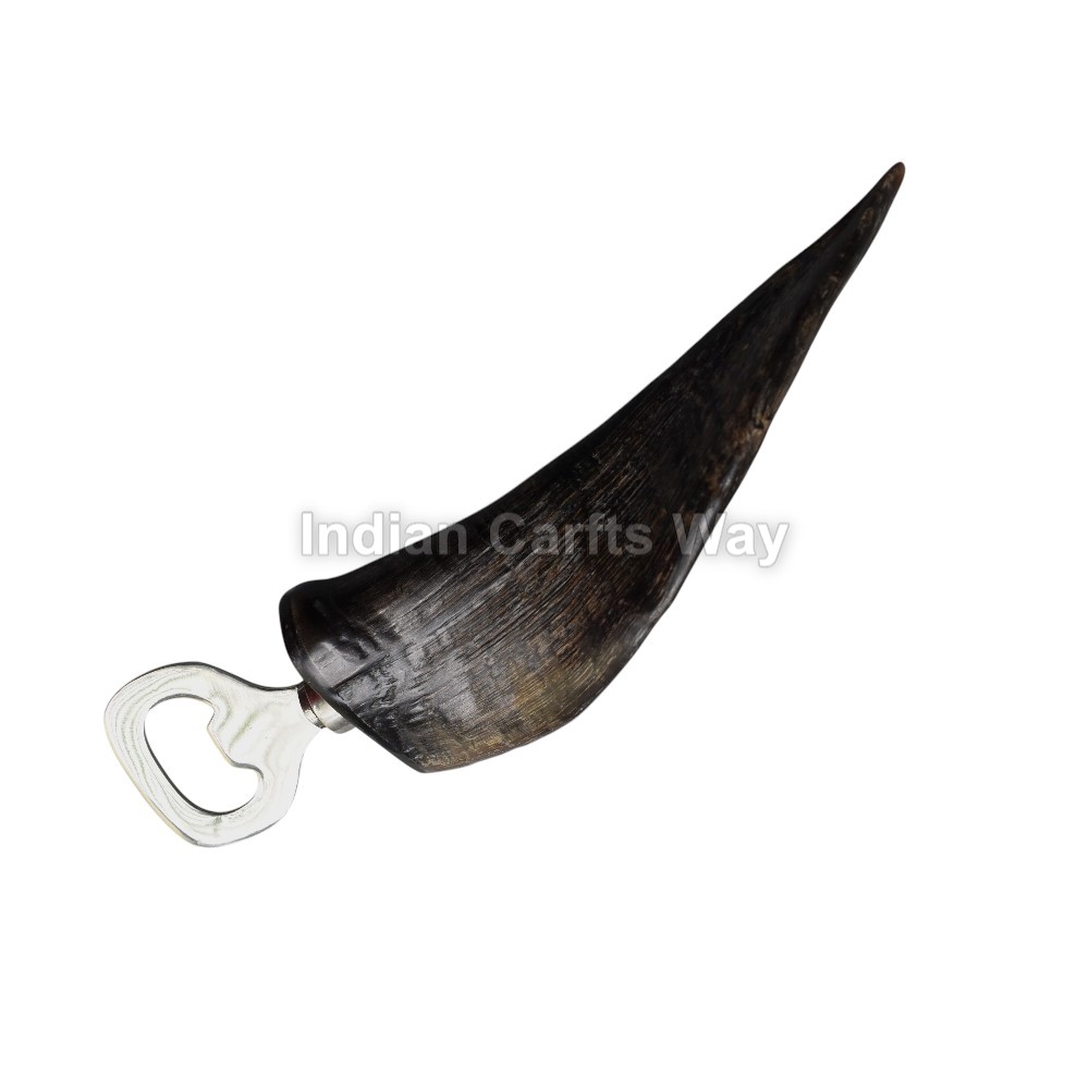 Hand Crafted Medieval  Horn Bottle Opener 