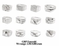 92.5 Silver New Design GRP Emerald