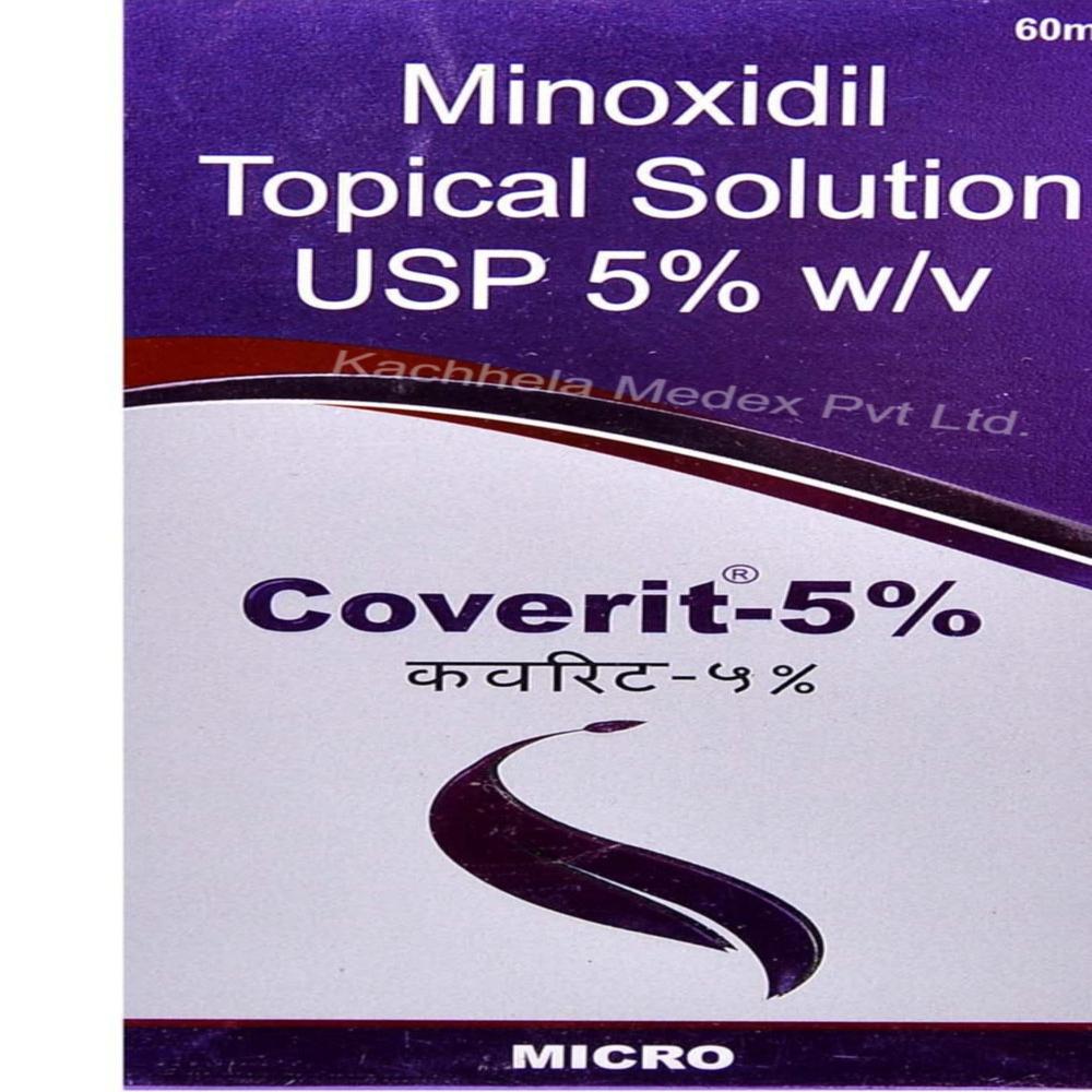 Coverit 5% Minoxidil Solution 60ml