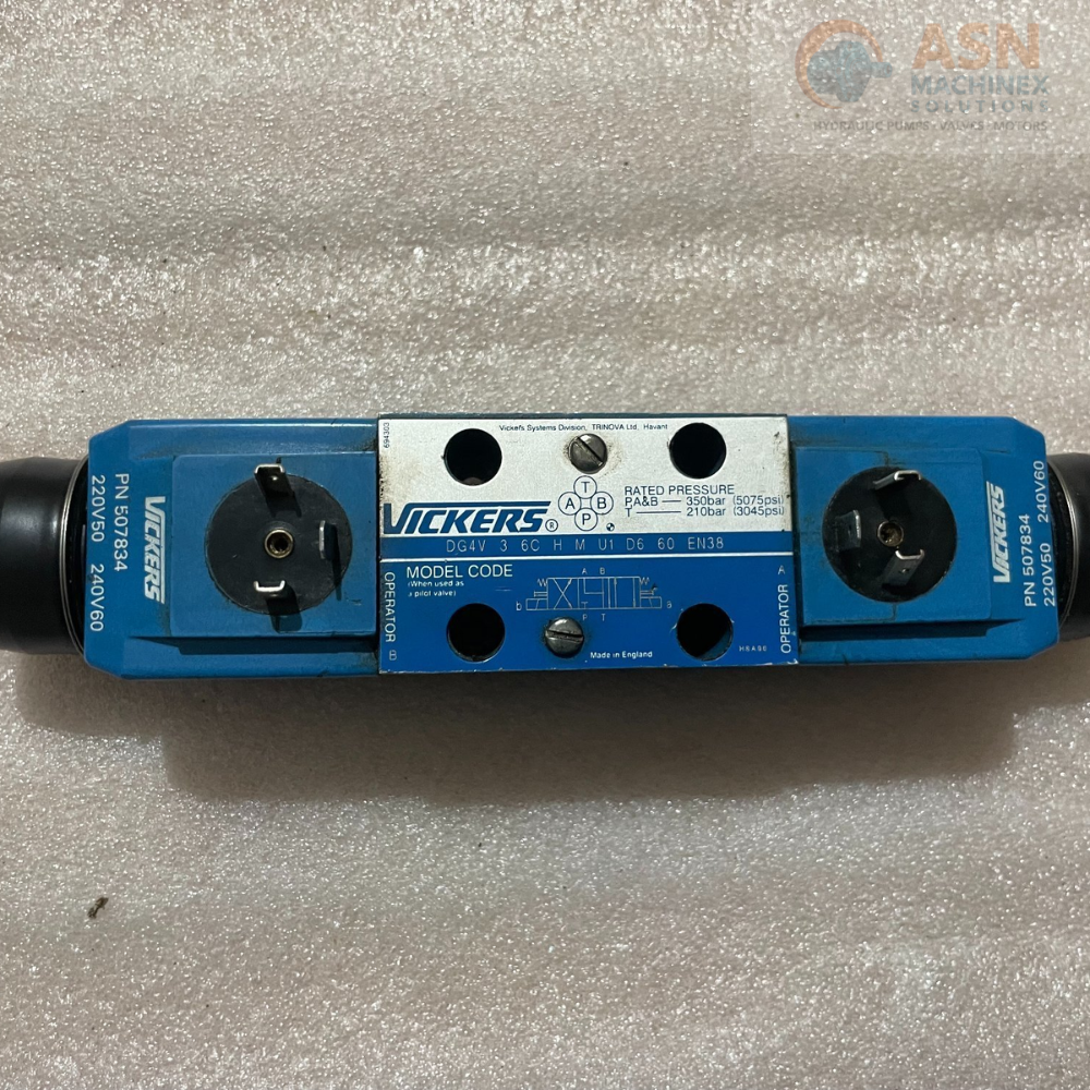 1.0 Inch Vickers DG4V 3 6C Hydraulic Valve