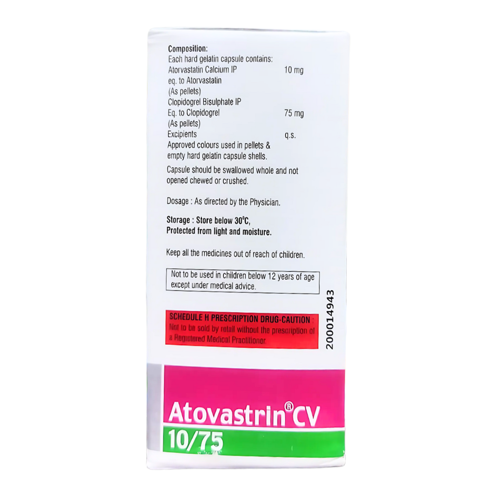 atorvastatin clopidogrel capsules