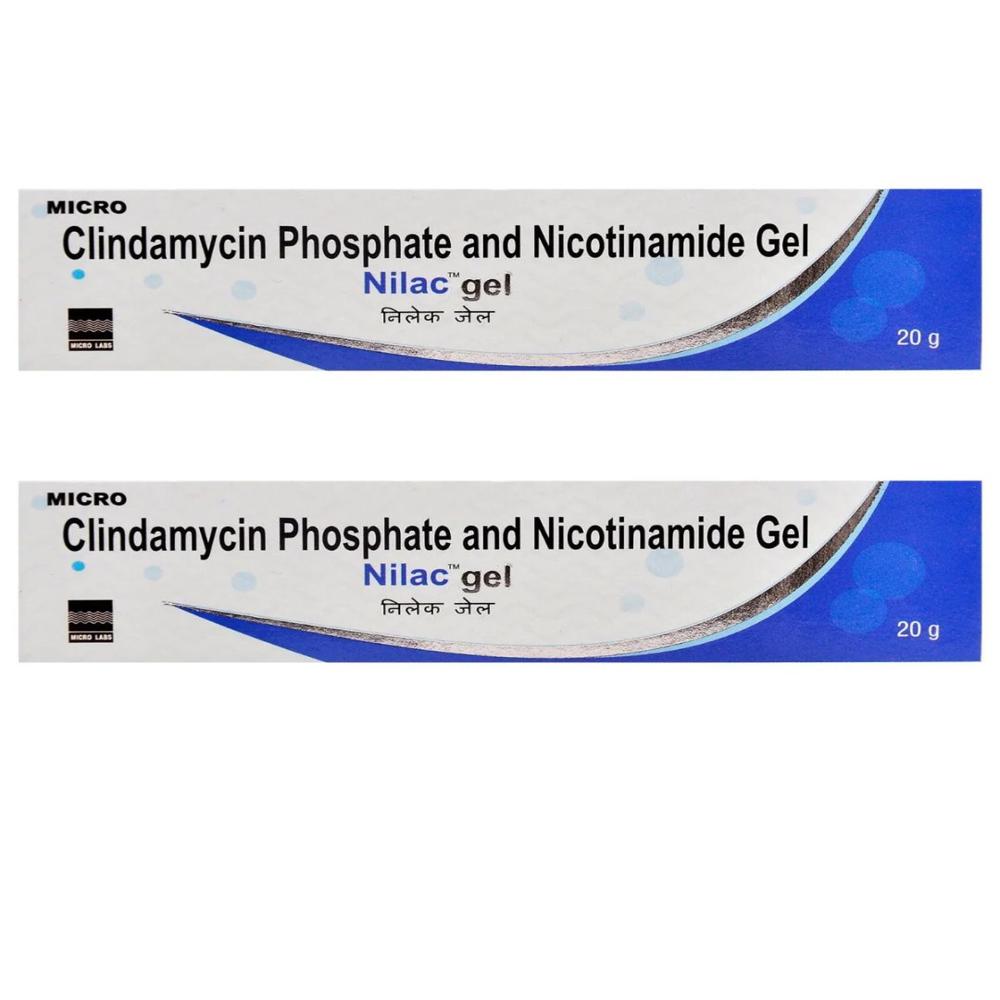 Nilac Clindamycin + Nicotinamide Gel 20g