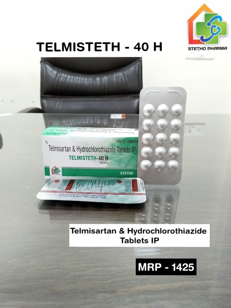 Telmisartan & Hydrochlorothiazide Tablets Ip - Recommended For: Treatment Of Hypertension