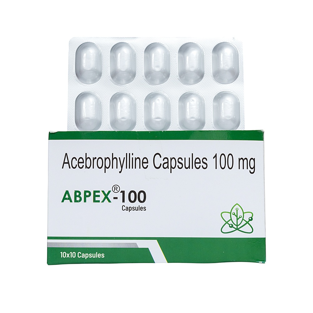 Acebrophylline Capsules 100mg