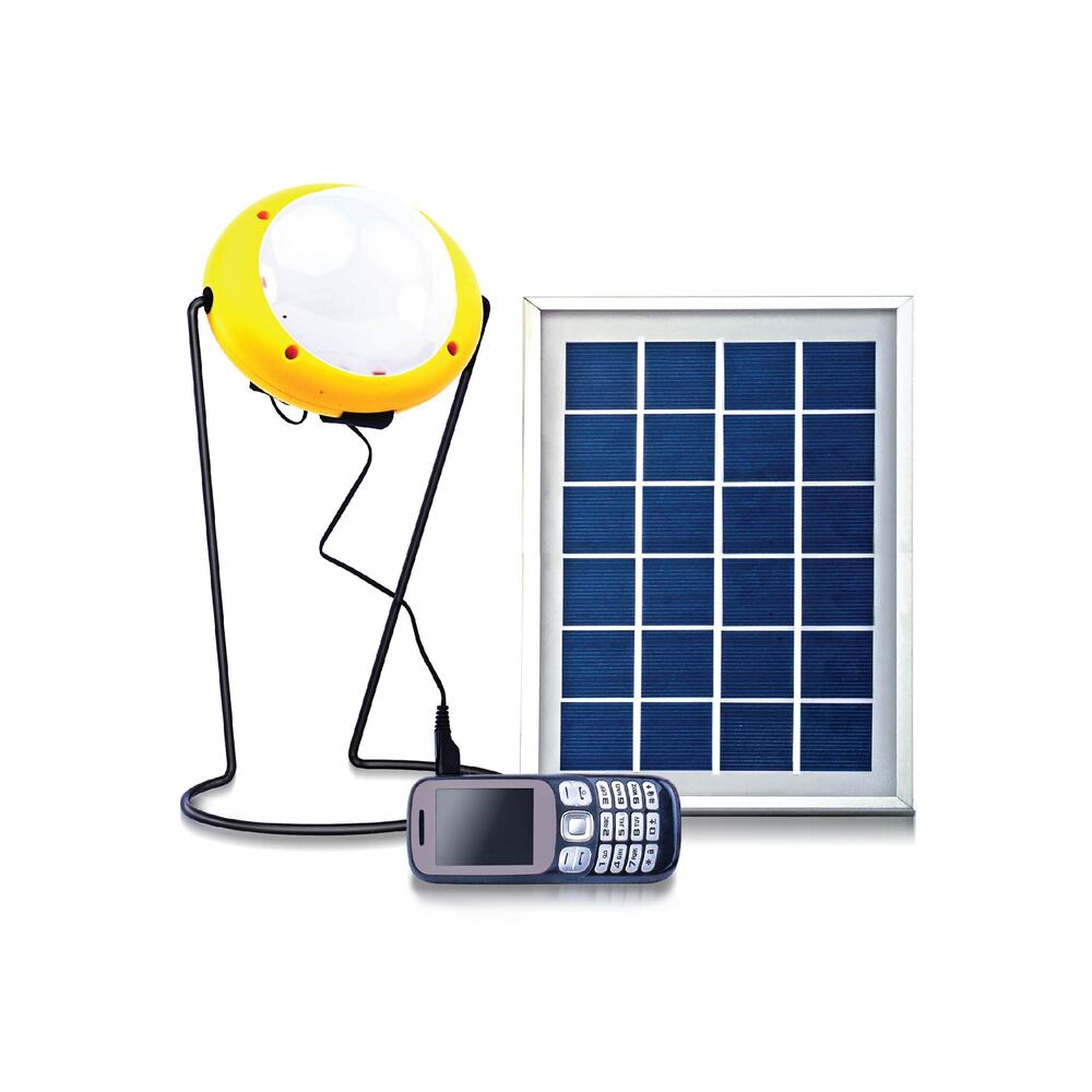 Pro 400 Super Bright Portable  Emergency Solar Light with USB Mobile Charging (400 lumens of brightness)