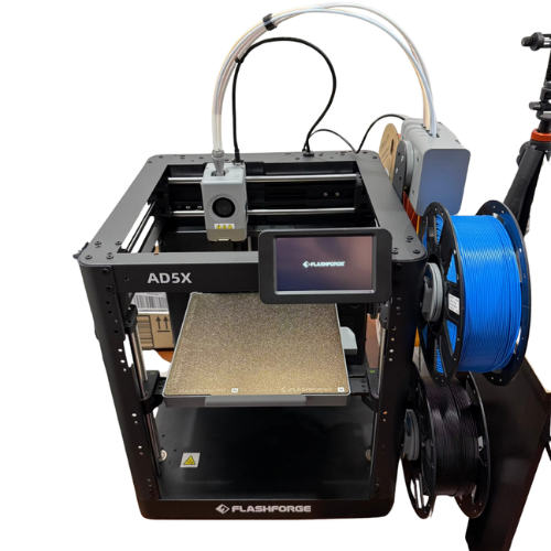 Flashforge Ad5x High Speed Multi Color 3d Printer 4 Color Printing 600mm Speed Easy Setup - Application: Industrial