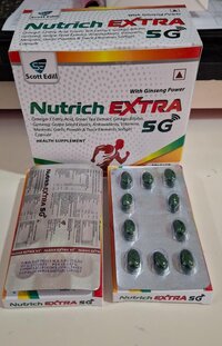 OMEGA 3 FATTY ACID +ANTIOXIDANTS+ VITAMINS + MINERALS 5G CAP