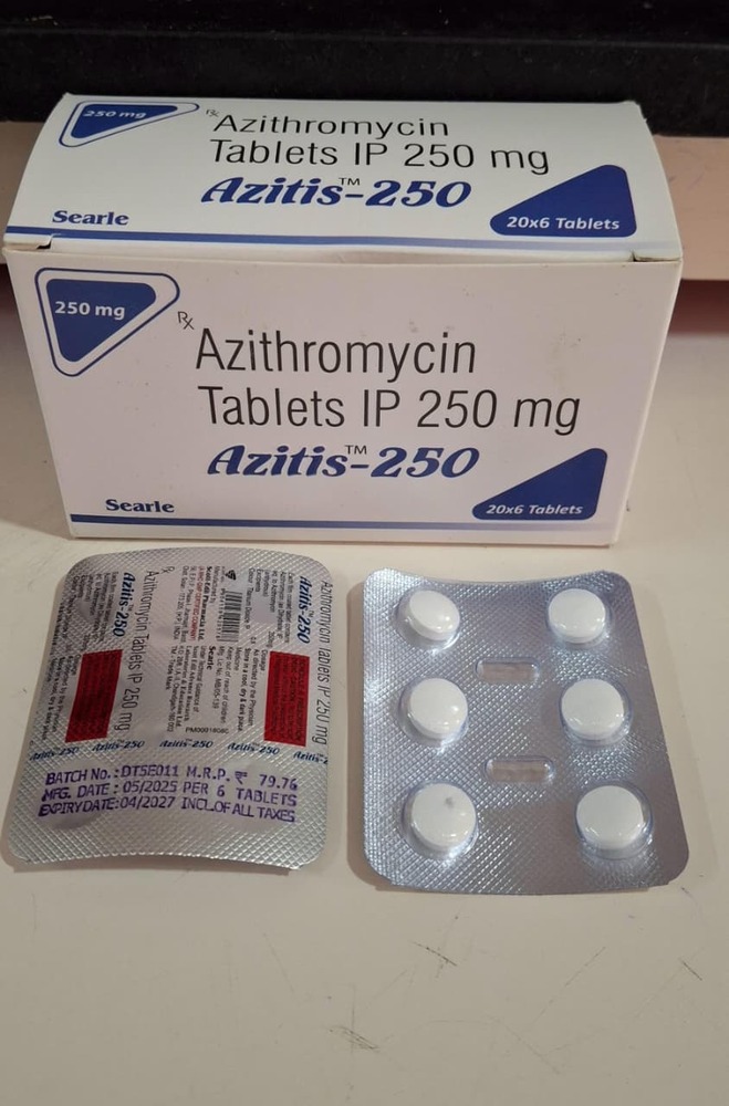 AZITHROMYCIN 250 MG TABLET