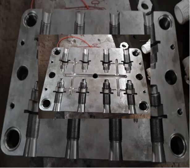 Stainless Steel Tank Nipple Mould - Color: Silver