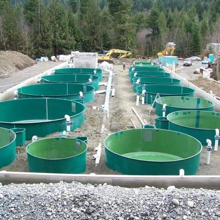 Biofloc Fish Farming Tank 4 diameter 650 GSM ( 10000 liter )