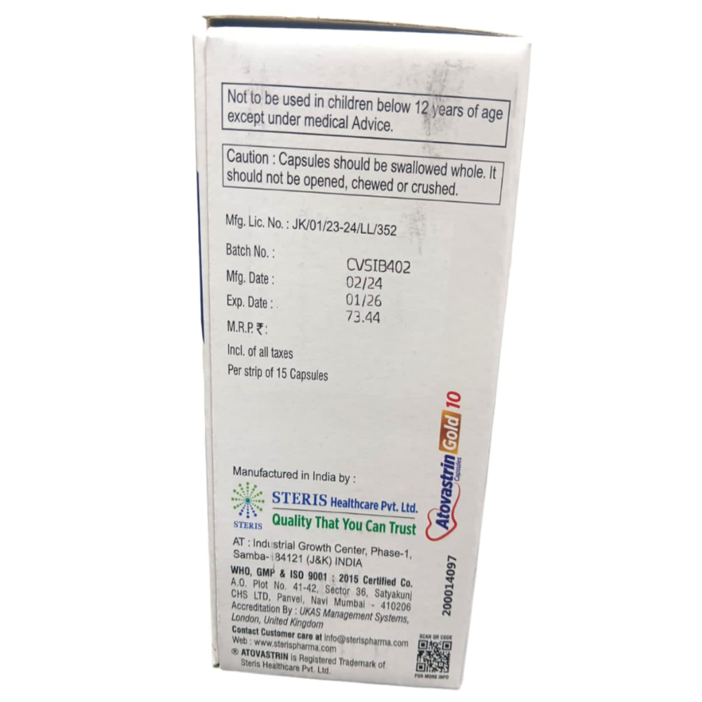 Aspirin (75mg), Atorvastatin (10mg), Clopidogrel (75mg)