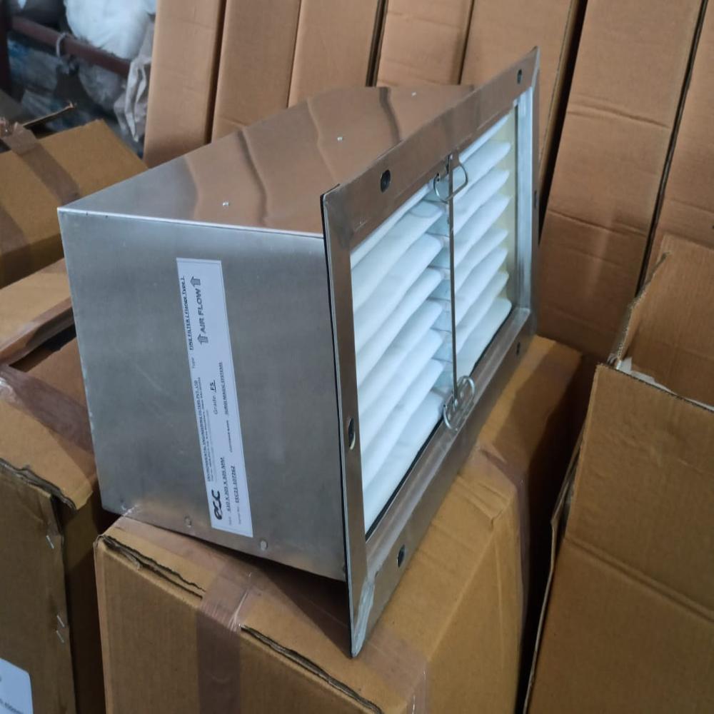 Fine Filter Box - Durable Aluminum, Various Sizes Available, White Color | High-quality Filtration Solution With Warranty