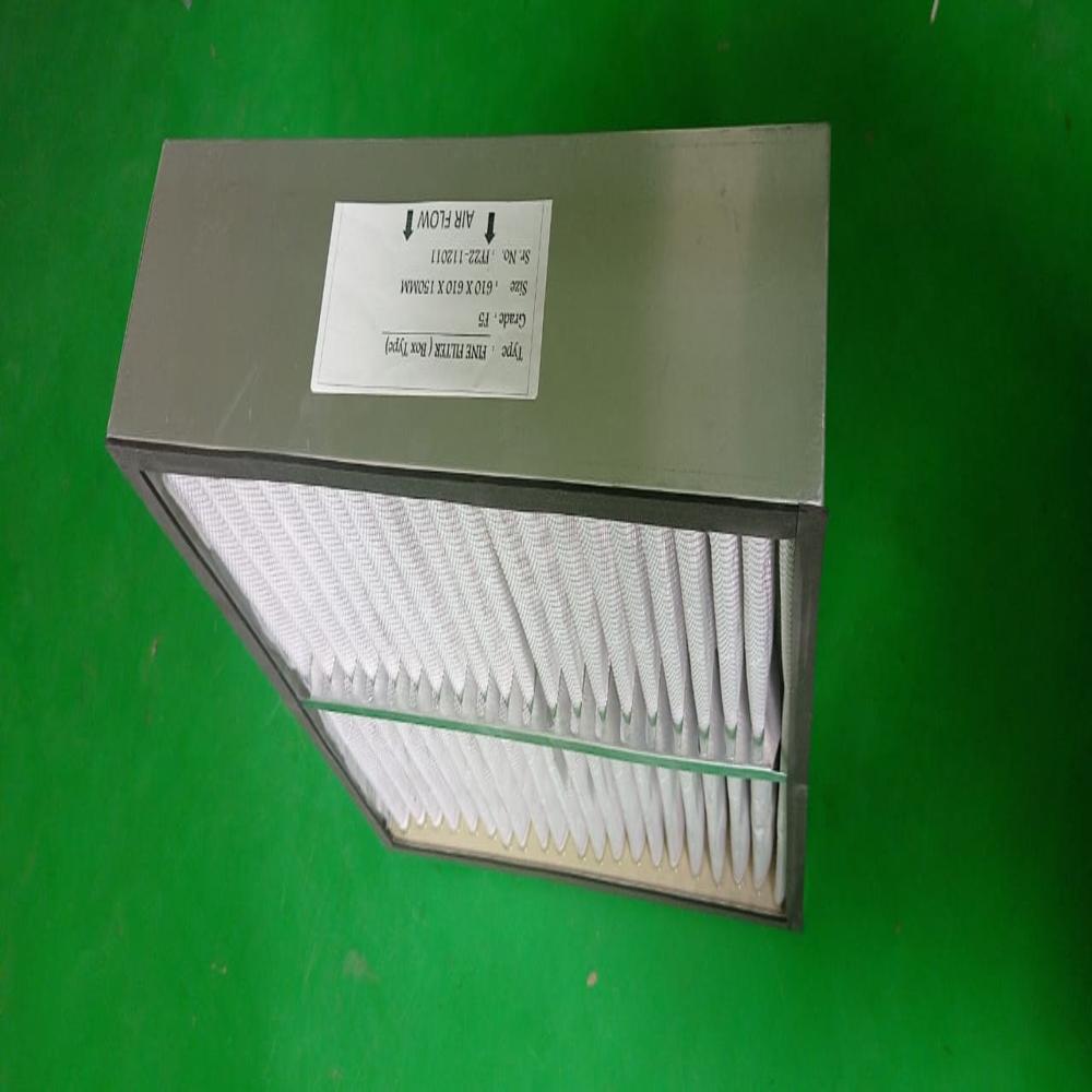 Fine Filter Box - Durable Aluminum, Various Sizes Available, White Color | High-quality Filtration Solution With Warranty