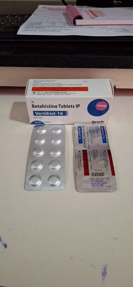 BETAHISTINE 16 MG TABLET