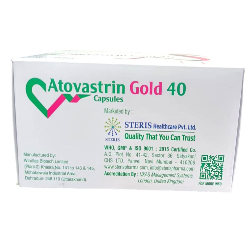 Atorvastatin 40 mg, Clopidogrel 75 mg and Aspirin 75 mg