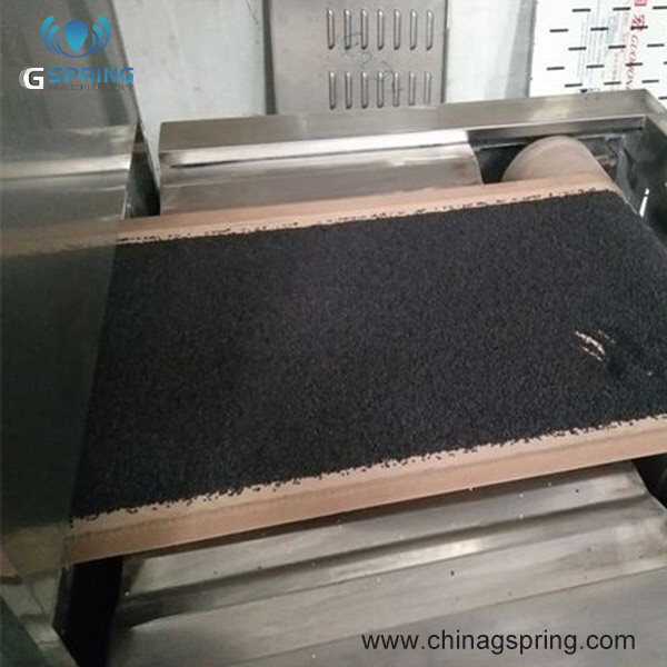 Tunnel conveyor belt Microwave Chemical Powder dryer