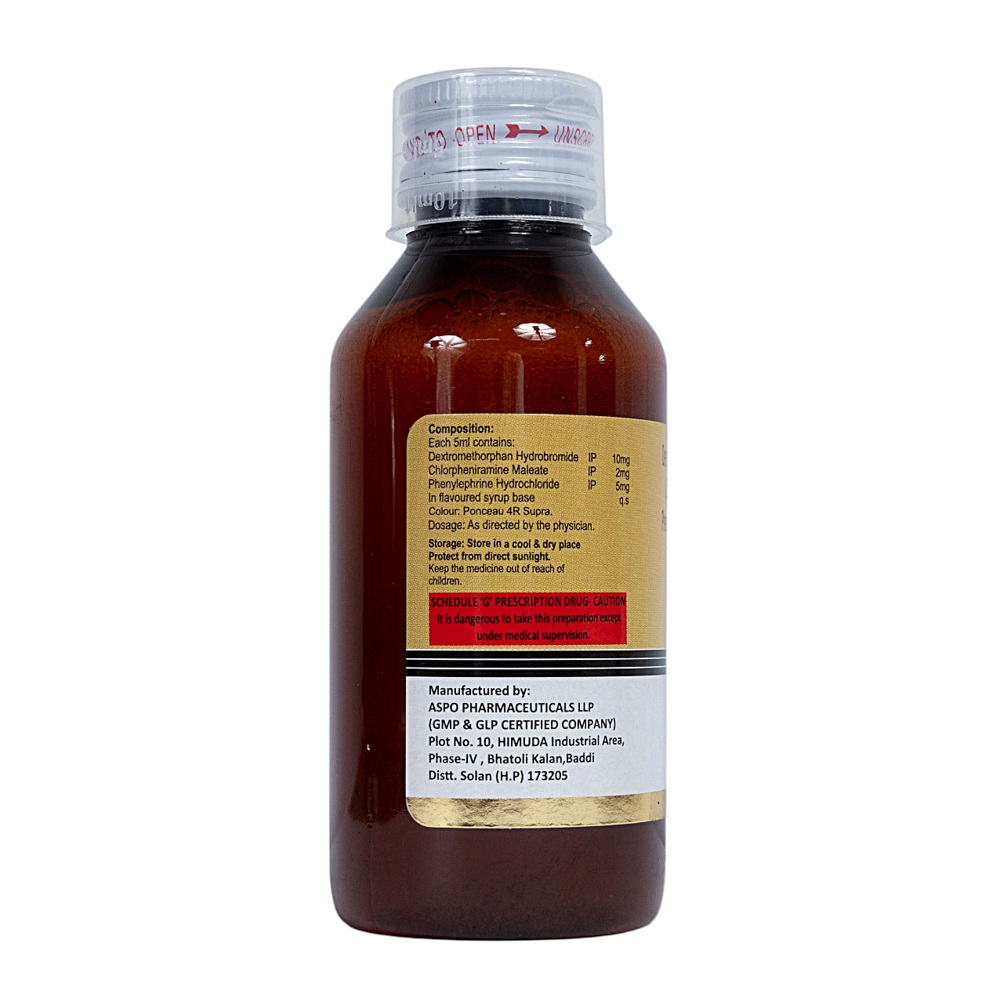 Dextromethor Cough Syrup - Drug Type: General Medicines
