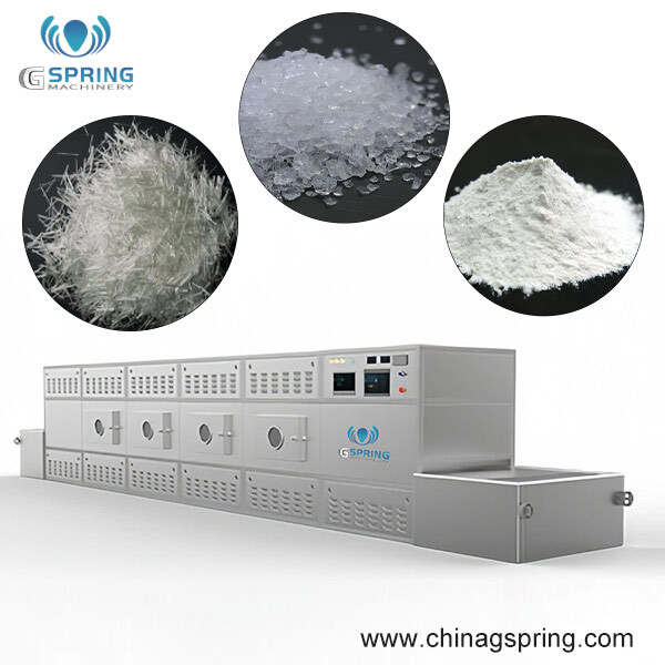 Industrial High-efficiency continuous conveyor belt graphite and quartz sand dryer