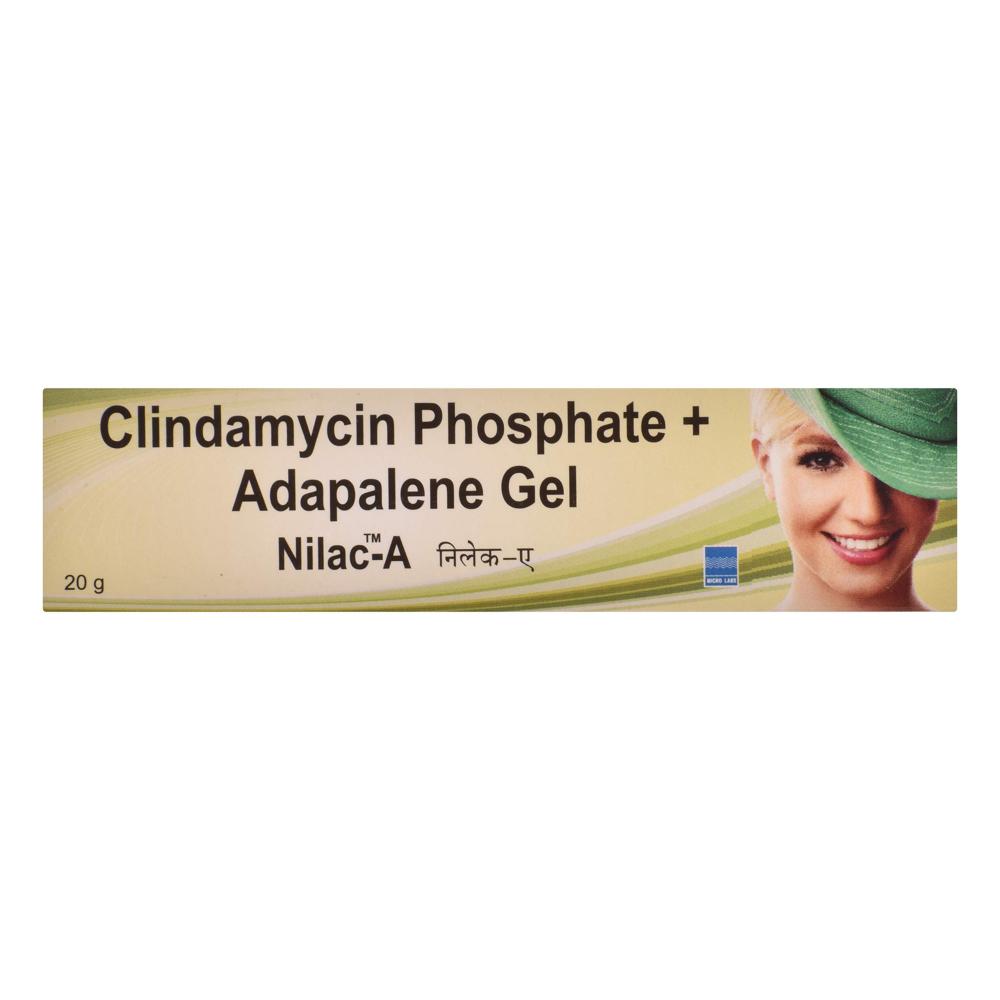 Nilac A Adapalene + Clindamycin Gel 20Gm - Drug Type: General Medicines