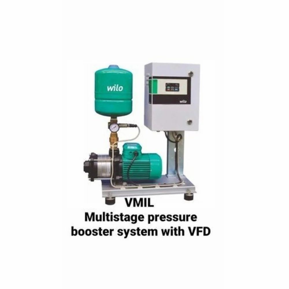 VMHIL / VMHI Multistage pressure booster system with VFD (SS impeller)