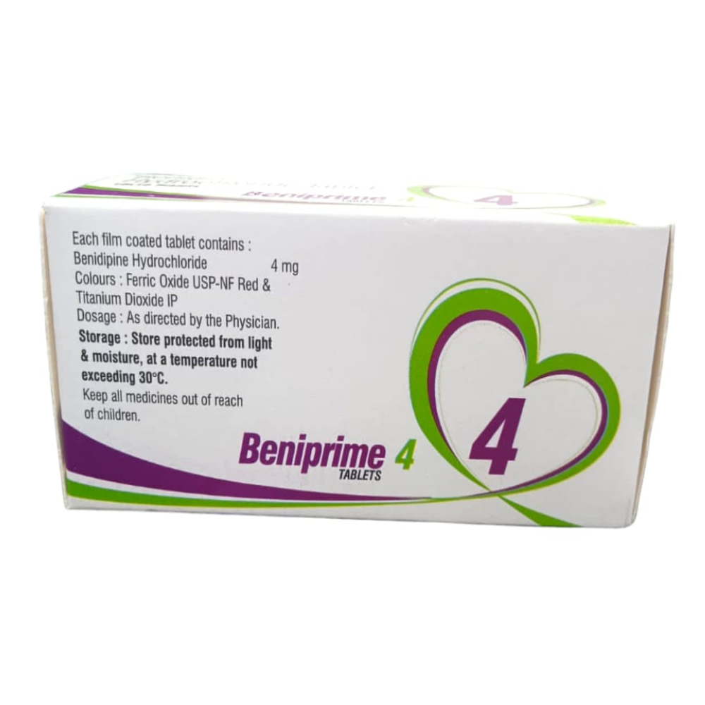 Benidipine (4mg) - Drug Type: General Medicines