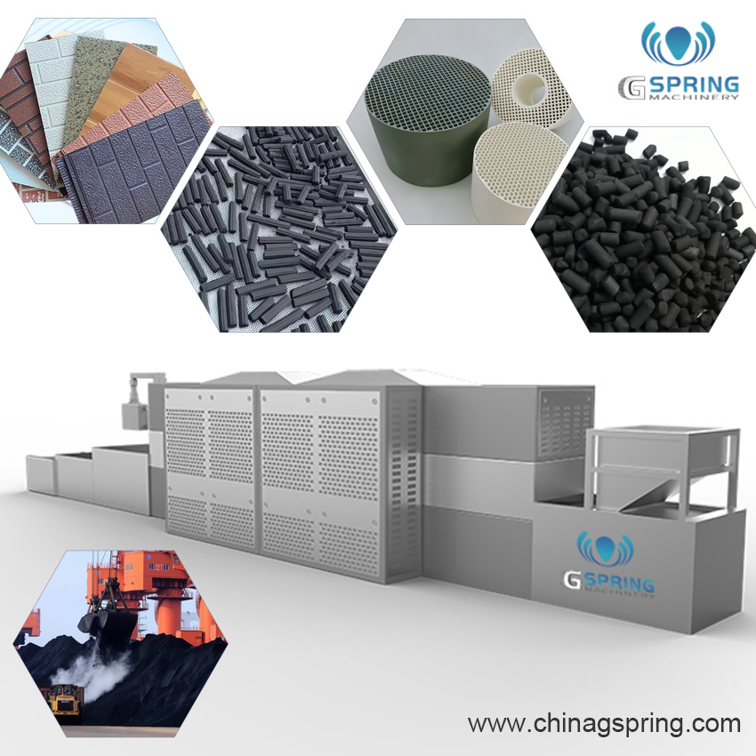 Microwave Dryer for Coal & Construction Material Industry