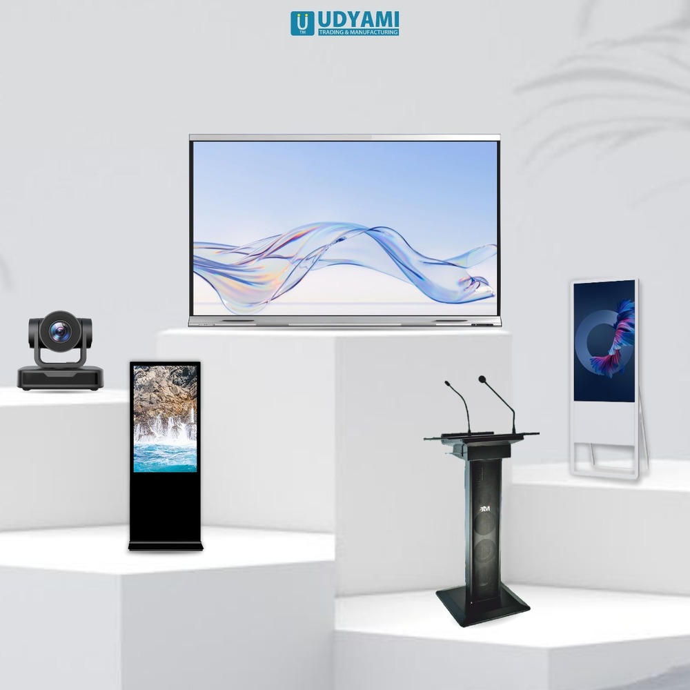 Digital Recording Studios Setup For Interactive Flat Panel