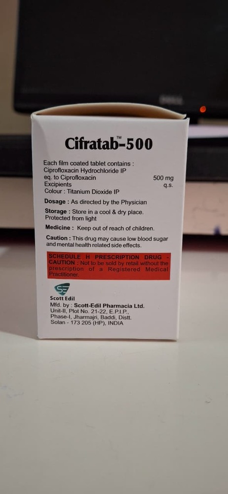 Ciprofloxacin Tablets Ip - Drug Type: General Medicines