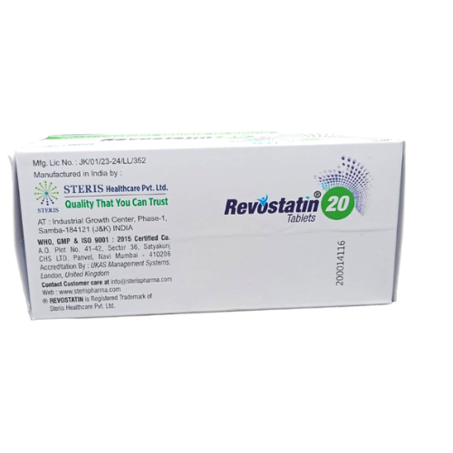 Rosuvastatin (20mg) - Drug Type: General Medicines