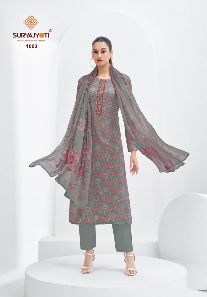 Suryajyoti Kali Vol-1  Dress Material