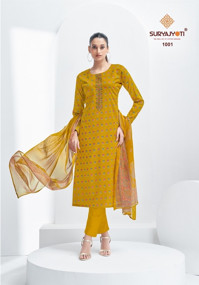 Suryajyoti Kali Vol-1  Dress Material