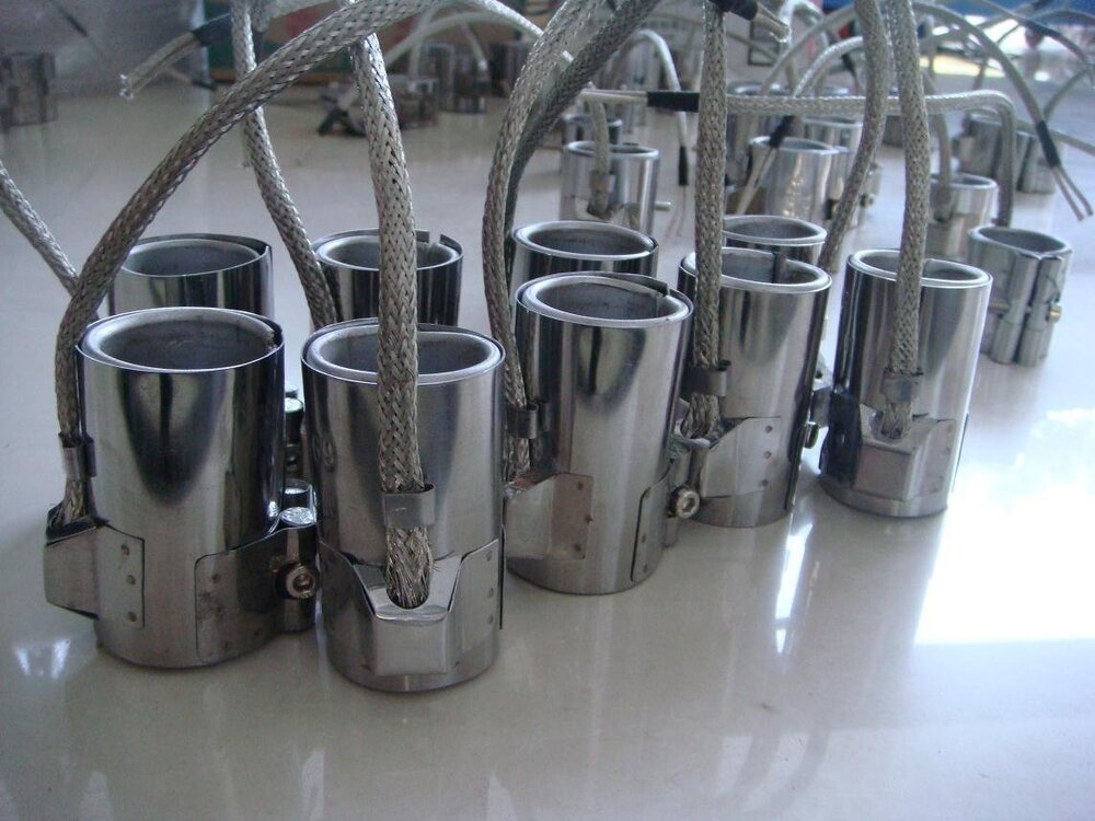 Ceramic Band Heaters - Color: Steel