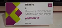 DROTAVERINE HCL + MEFENAMIC ACID TABLET