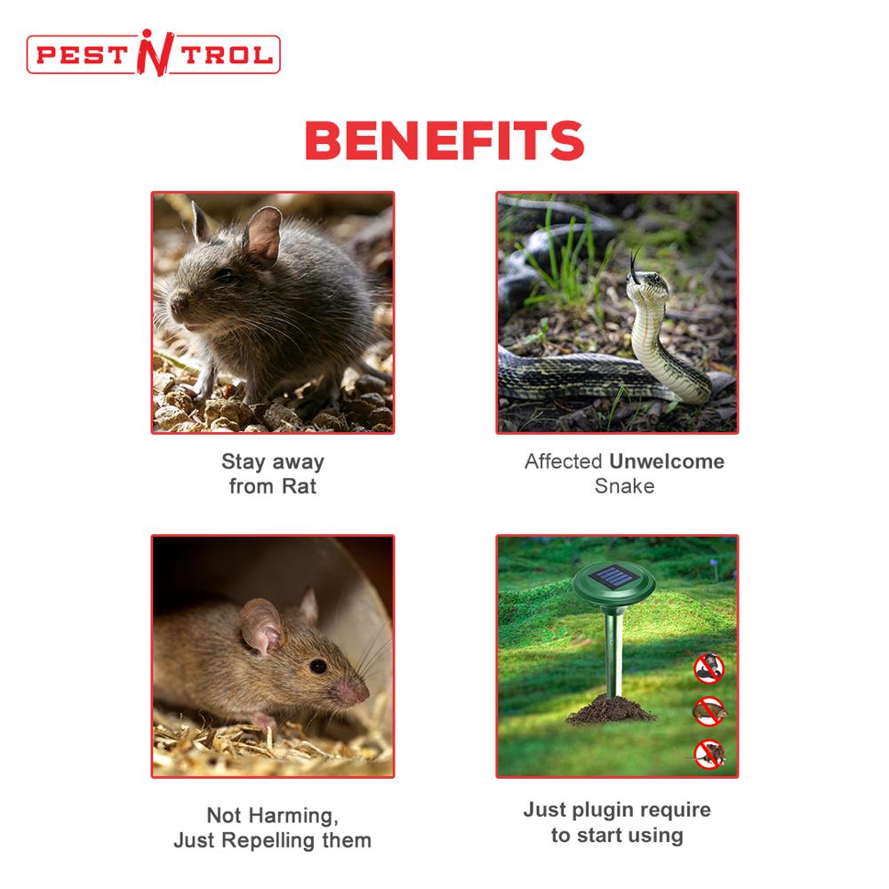 A106c Pest N Trol Snake Repeller - Material: Abs Plastic