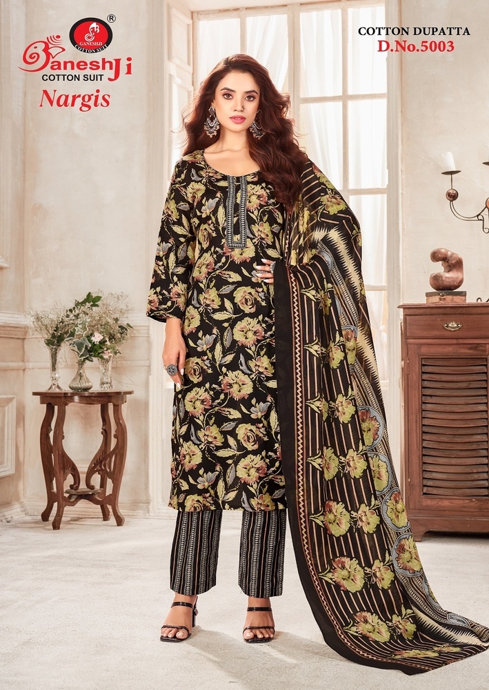 Ganeshji Nargis Vol-5  Dress Material