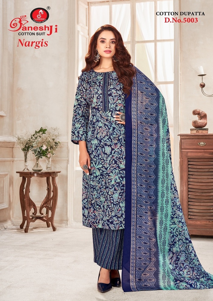 Ganeshji Nargis Vol-5  Dress Material