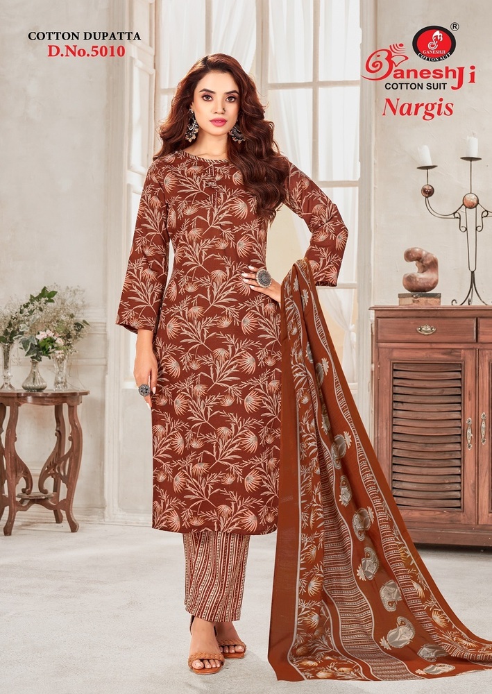 Ganeshji Nargis Vol-5  Dress Material