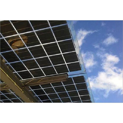 Bi-Facial Solar Panels - Color: Blue
