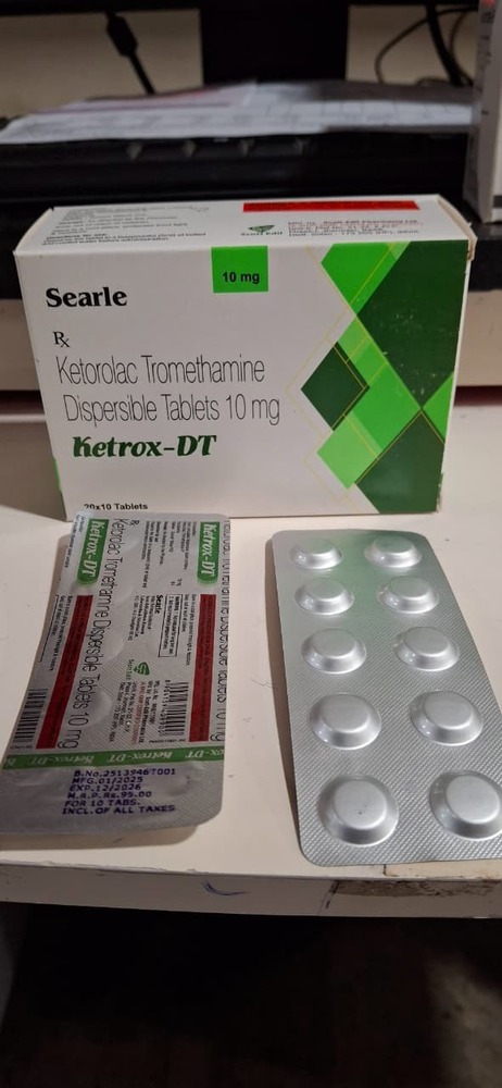Ketorolac Tromethamine Dt 10 Mg Tablet - Drug Type: General Medicines
