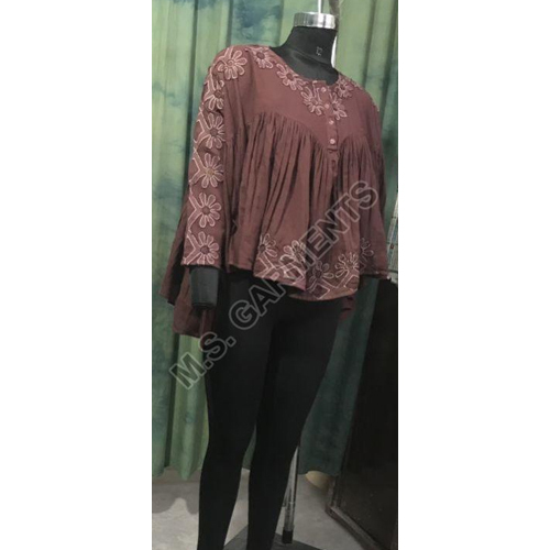 Ladies Applique Top