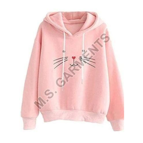 Girls Hoodie - Color: Pink